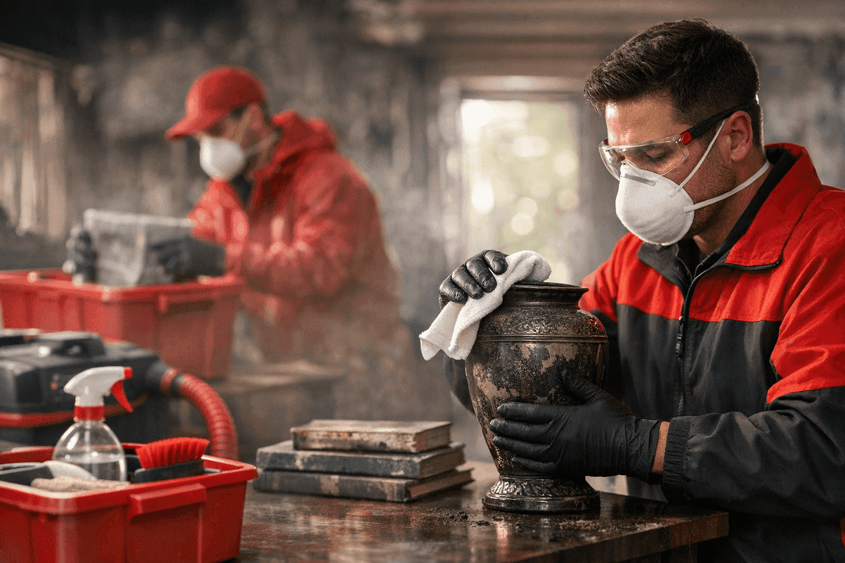 Content Cleaning service by Alamo Fire Chiefs