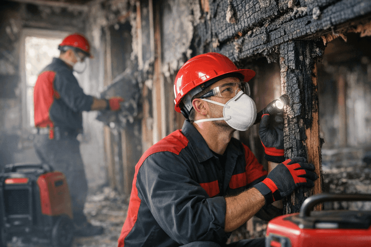 Insurance Restoration service by Alamo Fire Chiefs