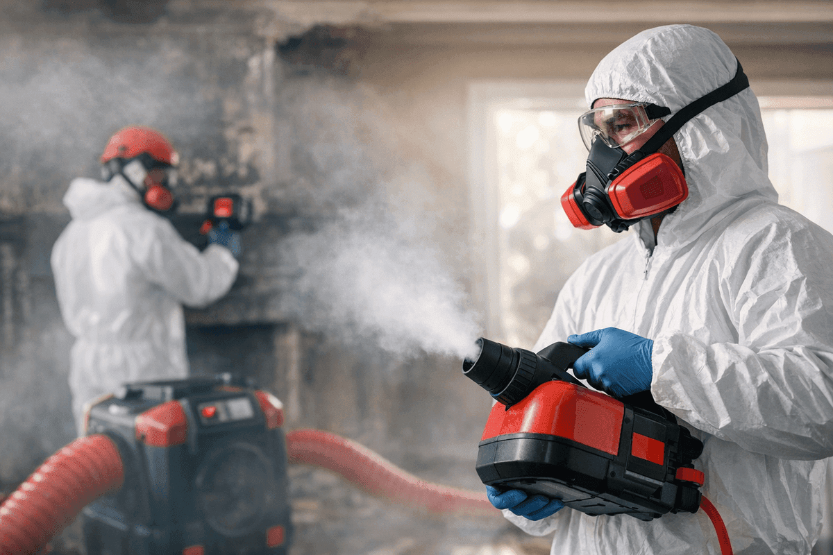 Odor Removal service by Alamo Fire Chiefs
