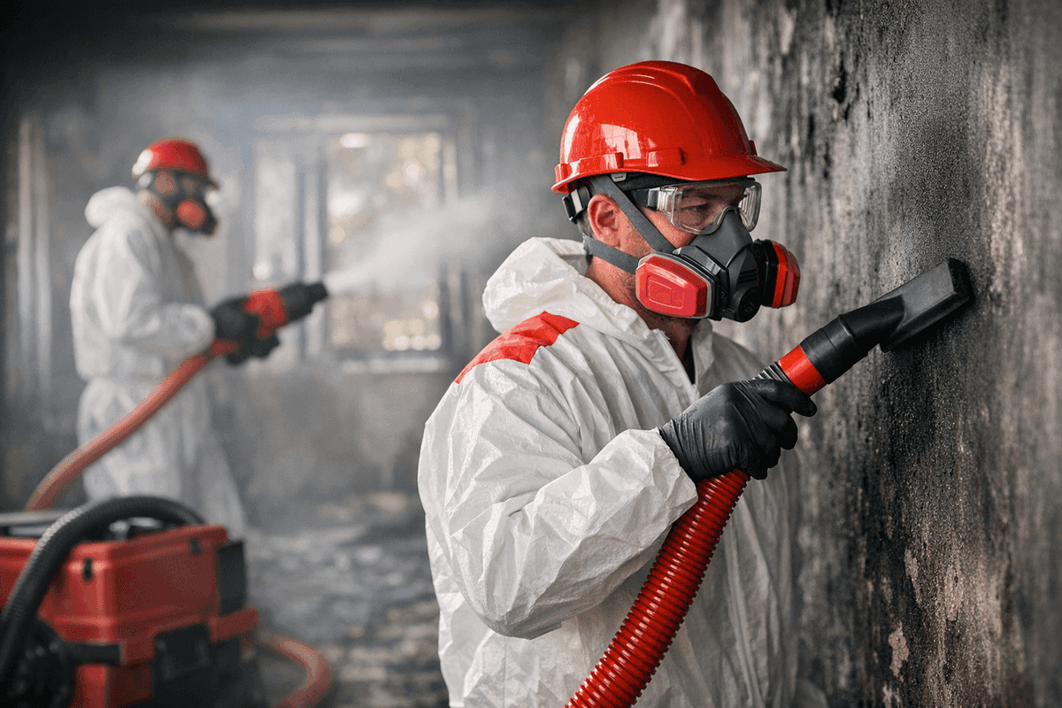 Smoke and Soot Removal service by Alamo Fire Chiefs
