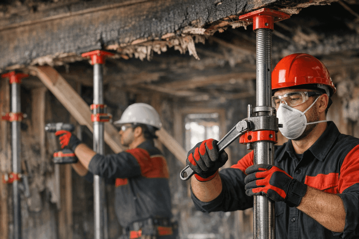 Structural Stabilization service by Alamo Fire Chiefs